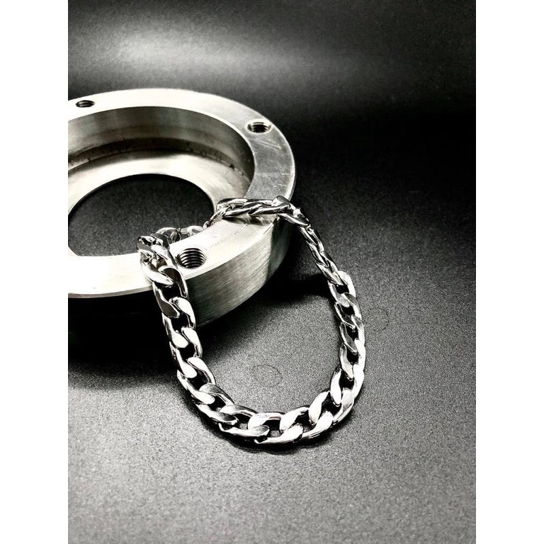 KIT 3/6 PECA Pulseira  de Aço Inoxidável para Masculino 1x1 3mm-5mm