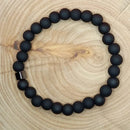 Combo Pulseira preta fosca - ótima qualidade.  BLACK FRIDAY - DESCONTAÇO