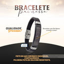 Pulseira Masculina Original Bracelete Folheado Pai Nosso ENVIO Imediato Nota Fiscal
