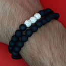 Combo Pulseira preta fosca - ótima qualidade.  BLACK FRIDAY - DESCONTAÇO