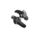 Dragão de Duas Cabeças Anel Ajustável em Original XC-077