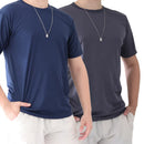 Kit 2 Camiseta Masculina Dryfit Camisa Manga Curta Gola Redonda Blusa Masculino Premium