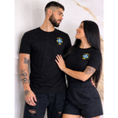 Kit 2 T-Shirt Casal Brasil Camisa 100% Algodão