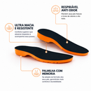 Palmilha Ortopédica de Gel P.u Confortável Macia Ideal Para Quem Trabalha em Pé Durante Muitas Horas