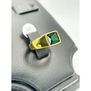 Anel Masculino com Pedra Verde